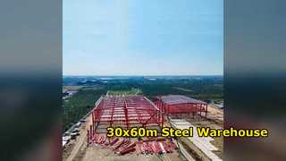 30x60m Steel Warehouse Building