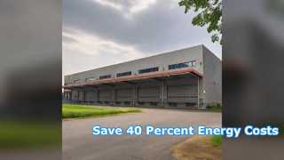 Energy Efficient Insulated Steel Workshop Building System