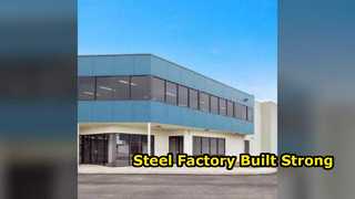 Steel Frame Construction Factory Building Solutions