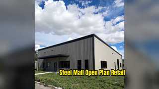 Steel Mall Structure 35x70m Retail Building
