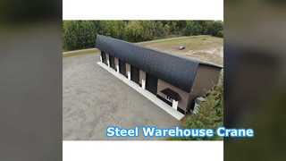 Steel Warehouse Crane System Heavy Storage