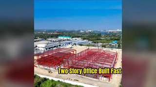 Steel Modular Office Building Fast Setup