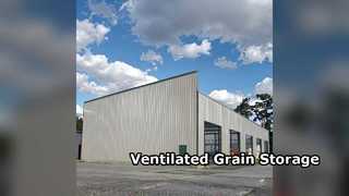 Grain Storage Building 18x40x5m Ventilated Steel Frame